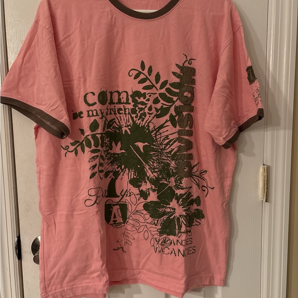 Pink Graphic T-Shirt